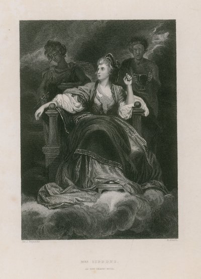 Mrs Siddons as the tragic Muse by Joshua Reynolds